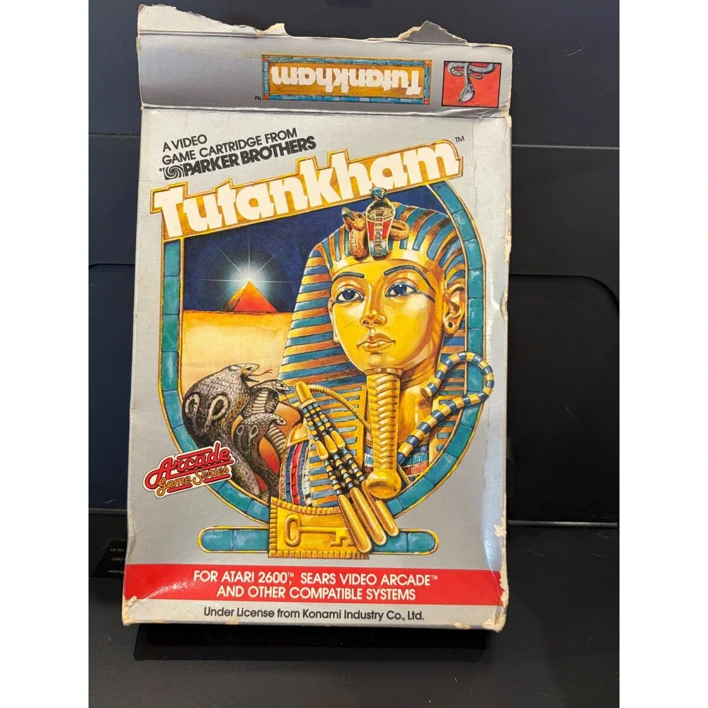 Tutankham Atari 2600 Parker Brothers 1983 CIB Game Box Manual Konami 5340